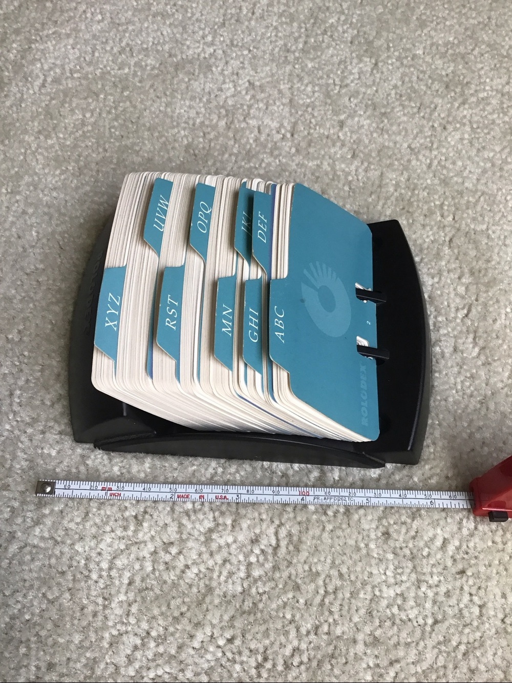 Vintage Rolodex Address/Phone Number Organizer - Picture 10 of 12